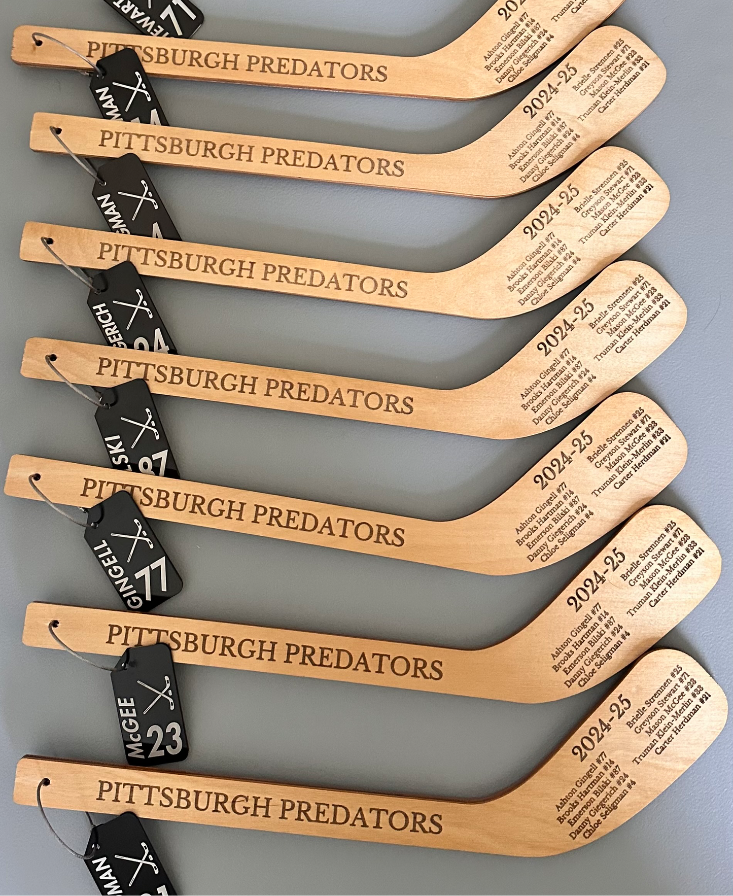 Mini 18” Customized Wooden Hockey Stick