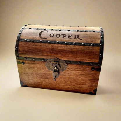 Personalized Pirate Treasure Box
