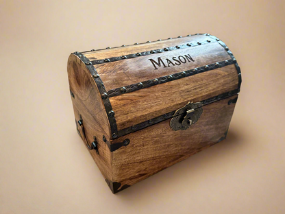 Personalized Pirate Treasure Box