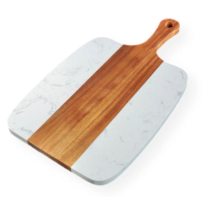 5 Piece Marble Serving Board Set