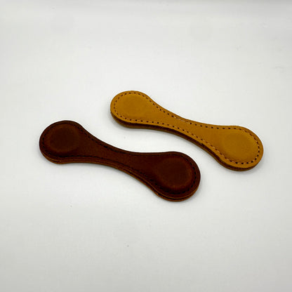 Genuine Leather Monogram Magnetic Bookmark