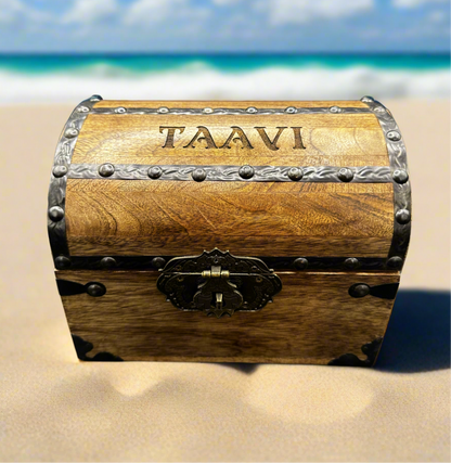 Personalized Pirate Treasure Box