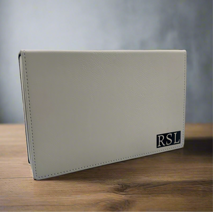 Personalized Leather Flask Gift Set