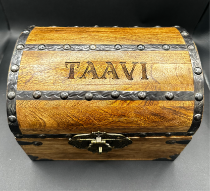 Personalized Pirate Treasure Box