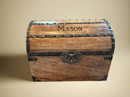 Personalized Pirate Treasure Box