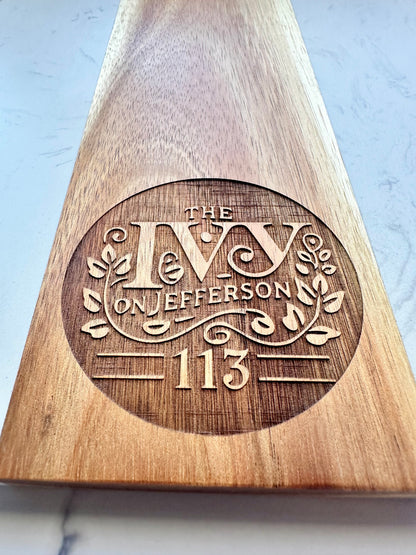 5 Piece Marble Serving Board Set