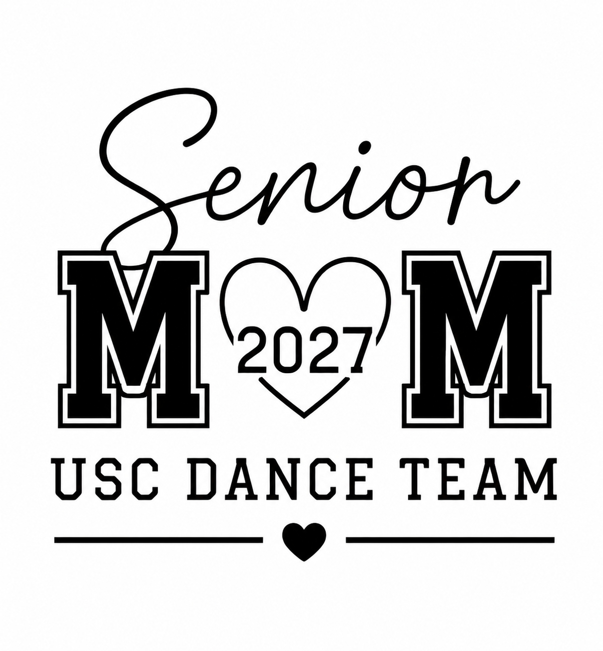 USC Dance Senior Mom – Heart Script