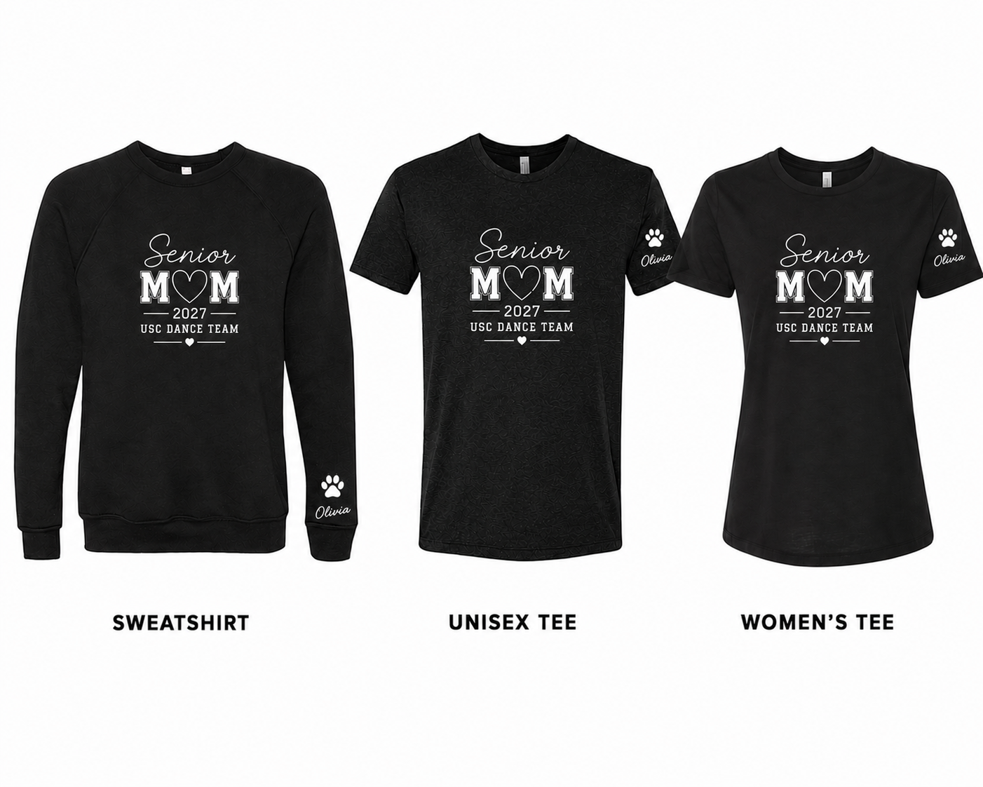 USC Dance Senior Mom – Heart Script