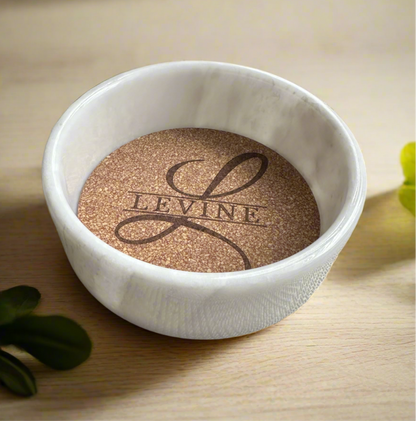 Personalized Wine bottle coaster