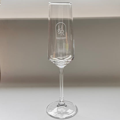 Custom Engraved Champagne Flute