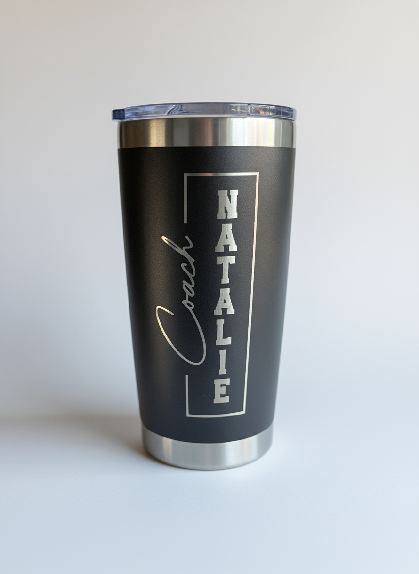 Custom 20 oz Engraved Tumbler