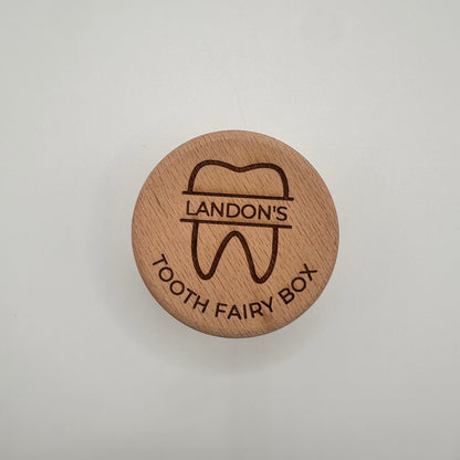 Custom Engraved Tooth Fairy Box