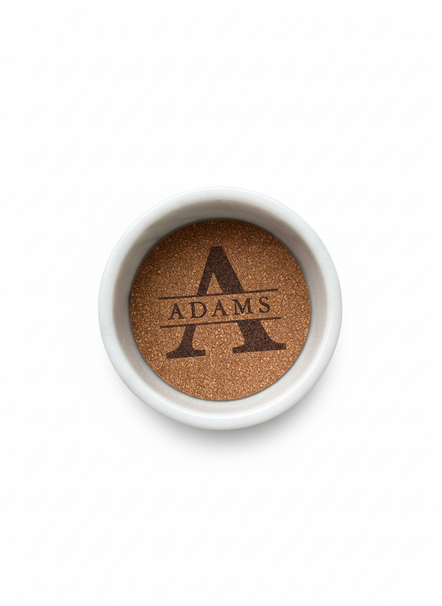 Marble Wine Bottle Coaster