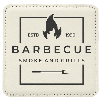 Custom Leather Coasters