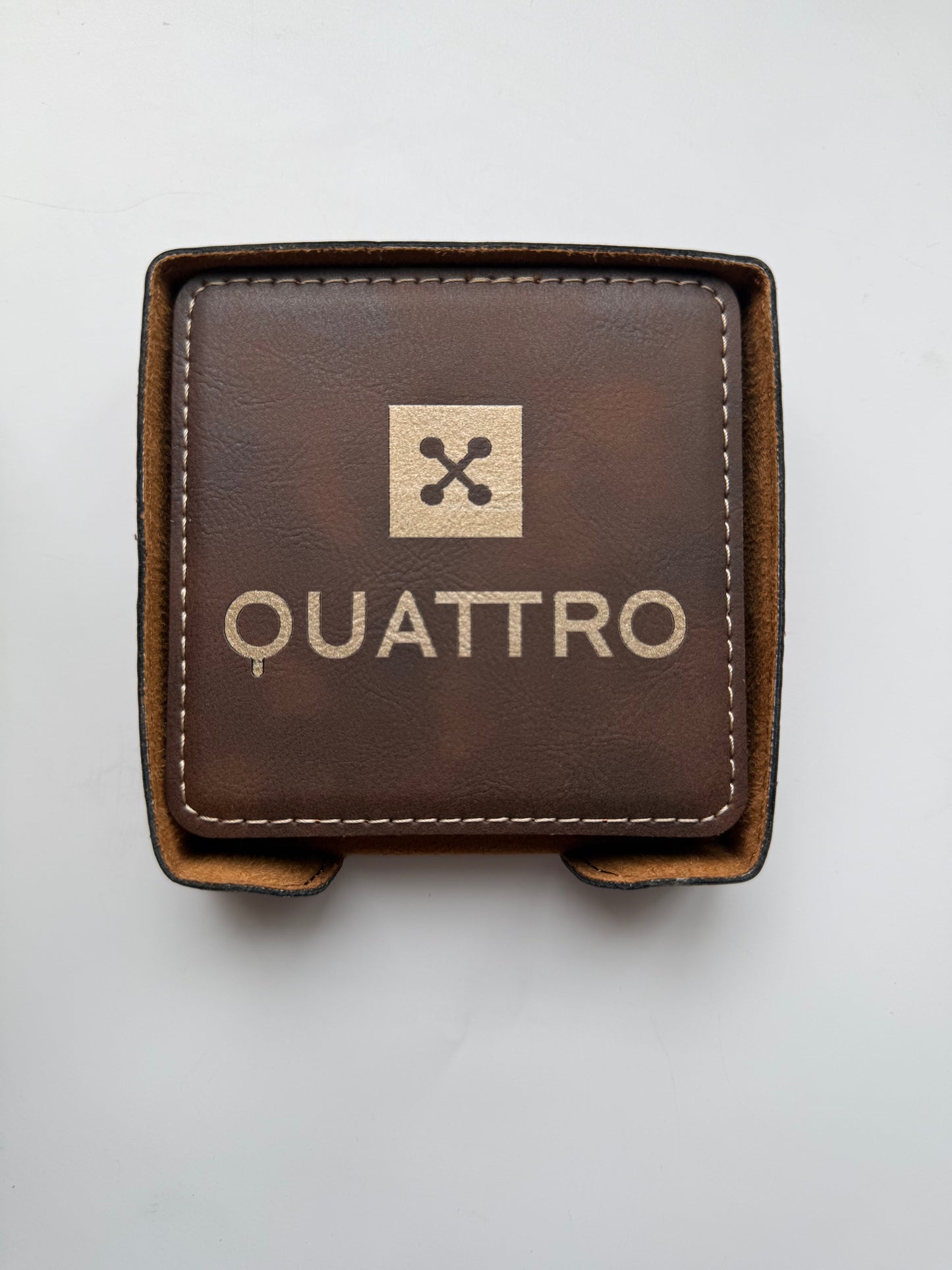 Custom Leather Coasters