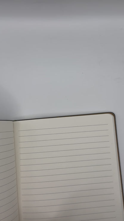 Genuine Leather Monogram Magnetic Bookmark