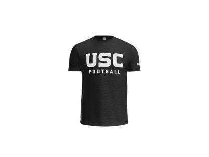 USC Football Youth Tri-Blend Tee - USC Bold design front