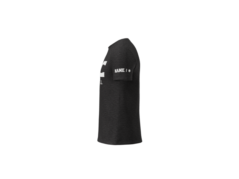 USC Football Youth Tri-Blend Tee - USC Bold design side