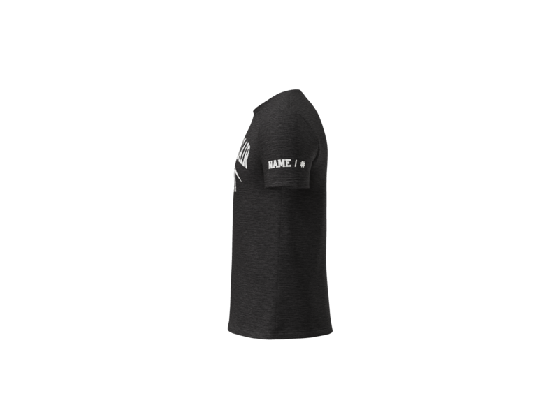USC Football Youth Tri-Blend Tee - Football design side